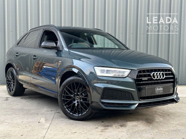 2017 17 Audi Q3 Black Edition 2.0 TDI S Tronic quattro SUV 5dr Diesel Euro 6 (s/s) (150 ps)