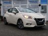USED 2018 18 NISSAN MICRA 1.0 Acenta Hatchback 5dr Petrol Manual Euro 6 (71 ps) Finished in IVORY with GREY SPORTS TRIM. This is a great looking version of the 5th generation Micra. It is stylish, economical and a joy to drive. Perfect for the small to mid sized family. Feature include Sat Nav, Rear View Camera, DAB Radio, B/Tooth, Power Folding Door mirrors, Rear Tinted windows and much more. Serviced at 18432 miles, 36599 miles, 60650 miles and at 73200 miles on 23/7/2024.