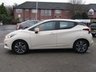 USED 2018 18 NISSAN MICRA 1.0 Acenta Hatchback 5dr Petrol Manual Euro 6 (71 ps) Finished in IVORY with GREY SPORTS TRIM. This is a great looking version of the 5th generation Micra. It is stylish, economical and a joy to drive. Perfect for the small to mid sized family. Feature include Sat Nav, Rear View Camera, DAB Radio, B/Tooth, Power Folding Door mirrors, Rear Tinted windows and much more. Serviced at 18432 miles, 36599 miles, 60650 miles and at 73200 miles on 23/7/2024.