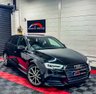 USED 2018 68 AUDI A3 1.0 TFSI 30 Black Edition Sportback 5dr Petrol Manual Euro 6 (s/s) (116 ps) 