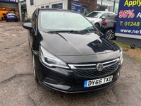 USED 2016 66 VAUXHALL ASTRA 2016/66 1.4i Design Hatchback 5dr Petrol Manual Euro 6 (100 ps), 2 Previous owners, Only 49000 miles 