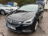 USED 2016 66 VAUXHALL ASTRA 2016/66 1.4i Design Hatchback 5dr Petrol Manual Euro 6 (100 ps), 2 Previous owners, Only 49000 miles 