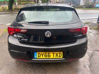 USED 2016 66 VAUXHALL ASTRA 2016/66 1.4i Design Hatchback 5dr Petrol Manual Euro 6 (100 ps), 2 Previous owners, Only 49000 miles 