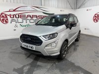 USED 2018 68 FORD ECOSPORT 1.5 EcoBlue ST-Line SUV 5dr Diesel Manual AWD Euro 6 (s/s) (125 ps) NAV, 4X4, FSH, 2 keys, Cruise, DAB