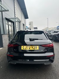 USED 2022 72 AUDI A3 1.5 TFSI 35 S line Sportback 5dr Petrol S Tronic Euro 6 (s/s) (150 ps) 