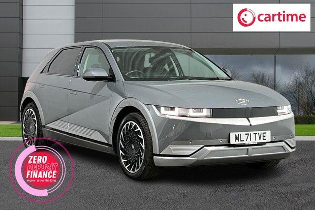 View our Hyundai Ioniq 5 73kWh Ultimate Hatchback 5dr Electric Auto (217 ps) 12.3in Sat Nav, 12.3in Digital Cluster, Apple CarPlay / Android Auto, Head Up Display, Heated Leather
