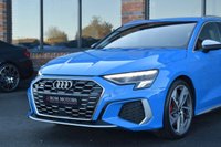 USED 2022 72 AUDI S3 2.0 TFSI Sportback 5dr Petrol S Tronic quattro Euro 6 (s/s) (310 ps) 1 OWNER / 19" / TURBO BLUE
