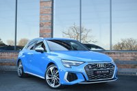 USED 2022 72 AUDI S3 2.0 TFSI Sportback 5dr Petrol S Tronic quattro Euro 6 (s/s) (310 ps) 1 OWNER / 19" / TURBO BLUE