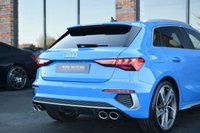 USED 2022 72 AUDI S3 2.0 TFSI Sportback 5dr Petrol S Tronic quattro Euro 6 (s/s) (310 ps) 1 OWNER / 19" / TURBO BLUE