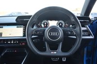 USED 2022 72 AUDI S3 2.0 TFSI Sportback 5dr Petrol S Tronic quattro Euro 6 (s/s) (310 ps) 1 OWNER / 19" / TURBO BLUE