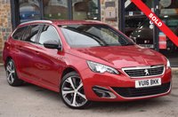 USED 2016 16 PEUGEOT 308 SW 2.0 BlueHDi GT Line Estate 5dr Diesel Manual Euro 6 (s/s) (150 ps) 