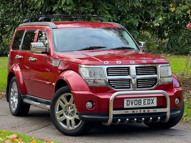 2008 08 Dodge Nitro 2.8 CRD SE SUV 5dr Diesel Manual (228 g/km, 176 bhp)