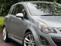 USED 2012 62 VAUXHALL CORSA 1.4 16V SRi Hatchback 3dr Petrol Manual Euro 5 (100 ps) 