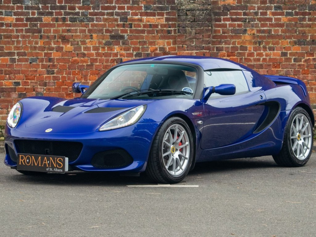 Blue 2021 Lotus Elise Convertible Rear-wheel drive Manual