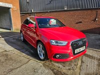 USED 2014 64 AUDI Q3 2.0 TDI S line Plus SUV 5dr Diesel Manual quattro Euro 5 (s/s) (140 ps) Low Mileage