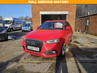 USED 2014 64 AUDI Q3 2.0 TDI S line Plus SUV 5dr Diesel Manual quattro Euro 5 (s/s) (140 ps) Low Mileage