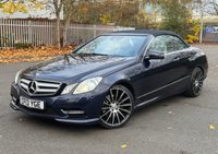 USED 2013 13 MERCEDES-BENZ E-CLASS 2.1 E220 CDI BlueEfficiency Sport Cabriolet 2dr Diesel G-Tronic+ Euro 5 (s/s) (170 ps) 