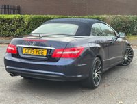 USED 2013 13 MERCEDES-BENZ E-CLASS 2.1 E220 CDI BlueEfficiency Sport Cabriolet 2dr Diesel G-Tronic+ Euro 5 (s/s) (170 ps) 