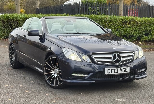 2013 13 Mercedes-Benz E-Class 2.1 E220 CDI BlueEfficiency Sport Cabriolet 2dr Diesel G-Tronic+ Euro 5 (s/s) (170 ps)