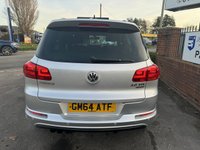 USED 2015 64 VOLKSWAGEN TIGUAN 2.0 TDI BlueMotion Tech R-Line SUV 5dr Diesel Manual 4WD Euro 5 (s/s) (Nav) (140 ps) 2 KEYS CAM BELT RENEWED
