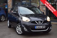 USED 2014 64 NISSAN MICRA 1.2 Acenta Hatchback 5dr Petrol CVT Euro 5 (80 ps) LOW MILEAGE-AUTOMATIC