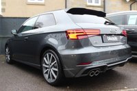 USED 2016 66 AUDI A3 1.4 TFSI CoD S line Hatchback 3dr Petrol Manual Euro 6 (s/s) (150 ps) Dual Climate Control, Leather Seats, Satellite Navigation, Cruise Control, Bluetooth Connectivity, Voice Control, USB, AUX In, Rain Sensors, Auto Dimming Rear View Mirror, Privacy Glass, DAB Radio, LED Running Lights, Rear Parking Sensors, LED Headlights and Auto Headlights.