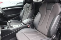 USED 2016 66 AUDI A3 1.4 TFSI CoD S line Hatchback 3dr Petrol Manual Euro 6 (s/s) (150 ps) Dual Climate Control, Leather Seats, Satellite Navigation, Cruise Control, Bluetooth Connectivity, Voice Control, USB, AUX In, Rain Sensors, Auto Dimming Rear View Mirror, Privacy Glass, DAB Radio, LED Running Lights, Rear Parking Sensors, LED Headlights and Auto Headlights.