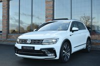 USED 2016 VOLKSWAGEN TIGUAN 2.0 TDI BlueMotion Tech R-Line SUV 5dr Diesel Manual 4Motion Euro 6 (s/s) (150 ps) PAN ROOF / POWER TAILGATE