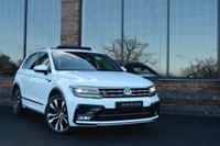USED 2016 VOLKSWAGEN TIGUAN 2.0 TDI BlueMotion Tech R-Line SUV 5dr Diesel Manual 4Motion Euro 6 (s/s) (150 ps) PAN ROOF / POWER TAILGATE