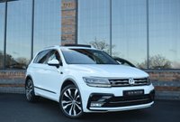 USED 2016 VOLKSWAGEN TIGUAN 2.0 TDI BlueMotion Tech R-Line SUV 5dr Diesel Manual 4Motion Euro 6 (s/s) (150 ps) PAN ROOF / POWER TAILGATE