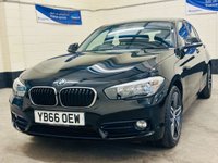 USED 2016 66 BMW 1 SERIES 1.5 116D Sport Hatchback 5 Door Diesel Automatic Euro 6 (s/s) (116 ps) ULEZ EURO 6 &pound;20 TAX
