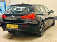 USED 2016 66 BMW 1 SERIES 1.5 116D Sport Hatchback 5 Door Diesel Automatic Euro 6 (s/s) (116 ps) ULEZ EURO 6 &pound;20 TAX