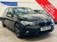USED 2016 66 BMW 1 SERIES 1.5 116D Sport Hatchback 5 Door Diesel Automatic Euro 6 (s/s) (116 ps) ULEZ EURO 6 &pound;20 TAX