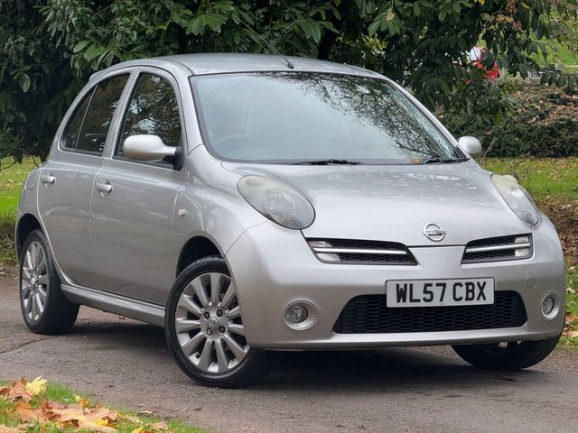 2007 57 Nissan Micra 1.2 16v Sport Hatchback 5dr Petrol Manual (139 g/km, 79 bhp)