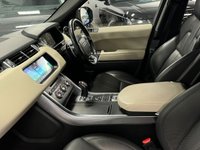 USED 2017 67 LAND ROVER RANGE ROVER SPORT 3.0 SD V6 HSE Dynamic SUV 5dr Diesel Auto 4WD Euro 6 (s/s) (306 ps) FULL LANDROVER SERVICE HISTORY + STUNNING EXAMPLE BLACK/CREAM INT!