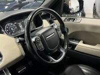 USED 2017 67 LAND ROVER RANGE ROVER SPORT 3.0 SD V6 HSE Dynamic SUV 5dr Diesel Auto 4WD Euro 6 (s/s) (306 ps) FULL LANDROVER SERVICE HISTORY + STUNNING EXAMPLE BLACK/CREAM INT!