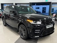 USED 2017 67 LAND ROVER RANGE ROVER SPORT 3.0 SD V6 HSE Dynamic SUV 5dr Diesel Auto 4WD Euro 6 (s/s) (306 ps) FULL LANDROVER SERVICE HISTORY + STUNNING EXAMPLE BLACK/CREAM INT!