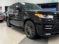 USED 2017 67 LAND ROVER RANGE ROVER SPORT 3.0 SD V6 HSE Dynamic SUV 5dr Diesel Auto 4WD Euro 6 (s/s) (306 ps) FULL LANDROVER SERVICE HISTORY + STUNNING EXAMPLE BLACK/CREAM INT!