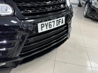 USED 2017 67 LAND ROVER RANGE ROVER SPORT 3.0 SD V6 HSE Dynamic SUV 5dr Diesel Auto 4WD Euro 6 (s/s) (306 ps) FULL LANDROVER SERVICE HISTORY + STUNNING EXAMPLE BLACK/CREAM INT!