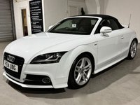 USED 2014 14 AUDI TT 1.8 TFSI S line Roadster 2dr Petrol Manual Euro 5 (160 ps) 18"ALLOYS+HEATED SEATS+SAT NAV