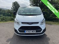 USED 2017 67 FORD TRANSIT CUSTOM 2.0 TDCi 310 Trend Panel Van 5dr Diesel Manual L1 H1 (157 g/km, 128 bhp) Warranty & Breakdown Cover included