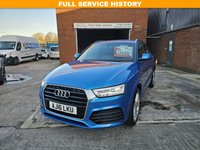 USED 2016 16 AUDI Q3 2.0 TDI S line Plus SUV 5dr Diesel S Tronic quattro Euro 6 (s/s) (184 ps) 