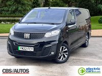 USED 2022 22 FIAT E-Scudo 75kWh Business Crew Van Double Cab 6dr Electric Auto LWB 7kW Charger (136 ps) RARE 6 SEAT COMBI-LONG WHEEL BASE