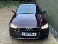 USED 2013 63 AUDI A3 1.8 TFSI S line Sportback 5dr Petrol S Tronic Euro 6 (s/s) (180 ps) Hatchback
