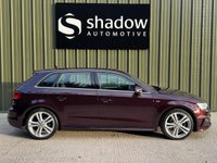 USED 2013 63 AUDI A3 1.8 TFSI S line Sportback 5dr Petrol S Tronic Euro 6 (s/s) (180 ps) Hatchback