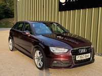USED 2013 63 AUDI A3 1.8 TFSI S line Sportback 5dr Petrol S Tronic Euro 6 (s/s) (180 ps) Hatchback