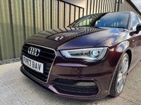 USED 2013 63 AUDI A3 1.8 TFSI S line Sportback 5dr Petrol S Tronic Euro 6 (s/s) (180 ps) Hatchback