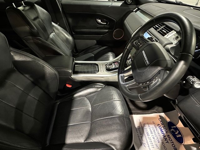 View our LAND ROVER RANGE ROVER EVOQUE