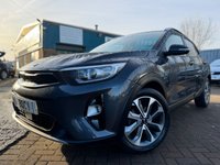 USED 2018 68 KIA STONIC 1.0 T-GDi 3 SUV Graphite Grey 5 Door Petrol Manual Euro 6 (s/s) (118 bhp) TOUCH SCREEN SAT NAV DAB RADIO MEDIA WITH APPLE CARPLAY REVERSE CAMERA CLIMATE CONTROL CRUISE CONTROL PRIVACY GLASS
