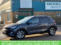USED 2018 68 KIA STONIC 1.0 T-GDi 3 SUV Graphite Grey 5 Door Petrol Manual Euro 6 (s/s) (118 bhp) TOUCH SCREEN SAT NAV DAB RADIO MEDIA WITH APPLE CARPLAY REVERSE CAMERA CLIMATE CONTROL CRUISE CONTROL PRIVACY GLASS